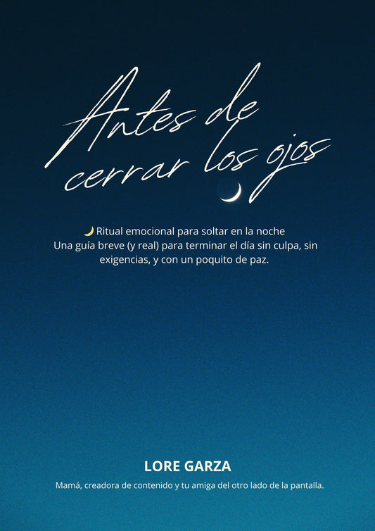 Ritual emocional para soltar en la noche – Descárgalo gratis