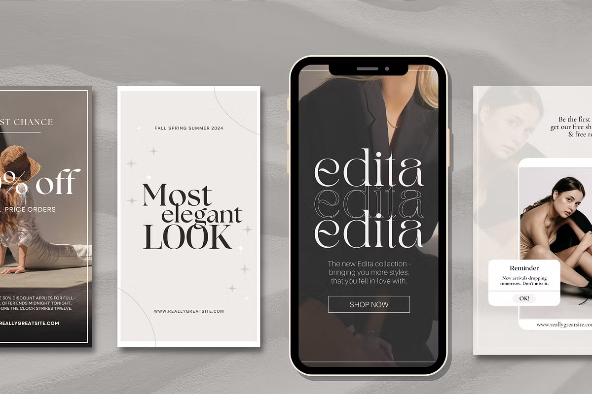 Aura Plantilla para instagram